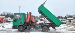 Iveco Eurocargo Palfinger PK7000 - Kipper mit Ladekran
