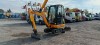 JCB 8018 - 3 db kanállal