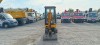 JCB 8018 - 3 db kanállal